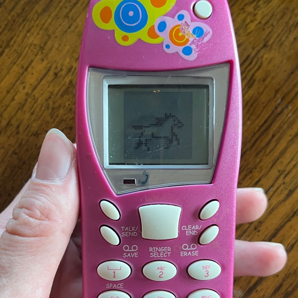 Barbie Pink Floral Toy Phone - Picture 4 of 12